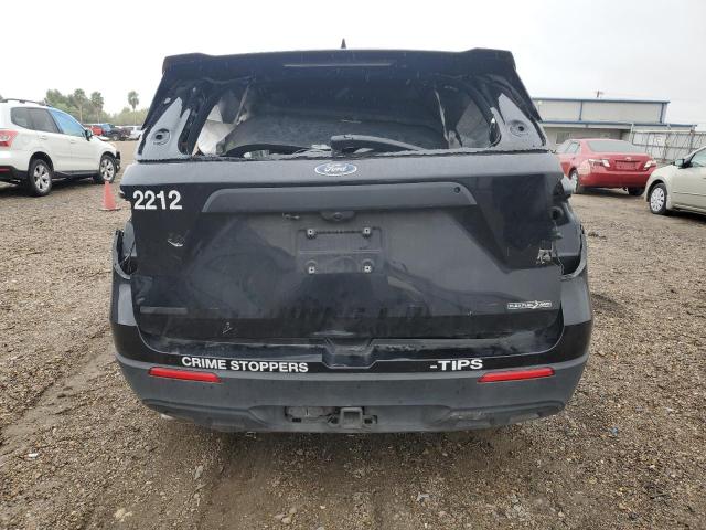 1FM5K8AB4NGC23988 - 2022 FORD EXPLORER POLICE INTERCEPTOR 黑色 照片 6