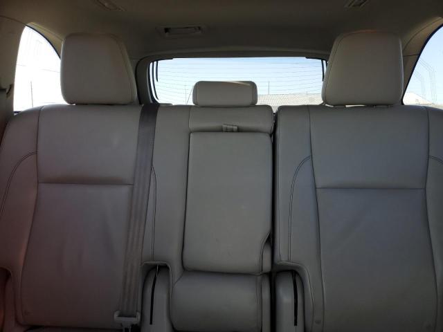 5TDJKRFH9FS162733 - 2015 TOYOTA HIGHLANDER XLE WHITE photo 10