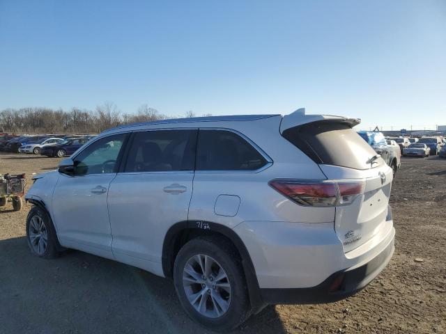 5TDJKRFH9FS162733 - 2015 TOYOTA HIGHLANDER XLE WHITE photo 2