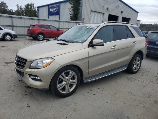 4JGDA5HB9CA023787 - 2012 MERCEDES-BENZ ML 350 4MATIC TAN photo 1