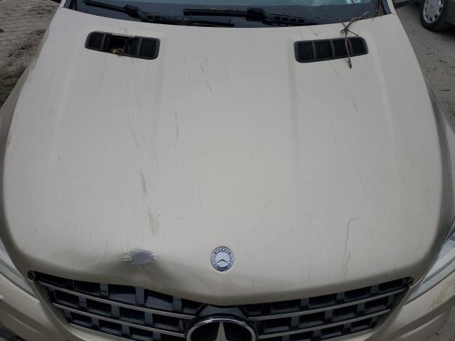 4JGDA5HB9CA023787 - 2012 MERCEDES-BENZ ML 350 4MATIC TAN photo 12