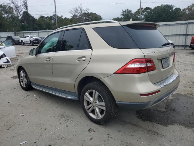 4JGDA5HB9CA023787 - 2012 MERCEDES-BENZ ML 350 4MATIC TAN photo 2