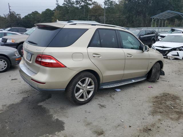 4JGDA5HB9CA023787 - 2012 MERCEDES-BENZ ML 350 4MATIC TAN photo 3