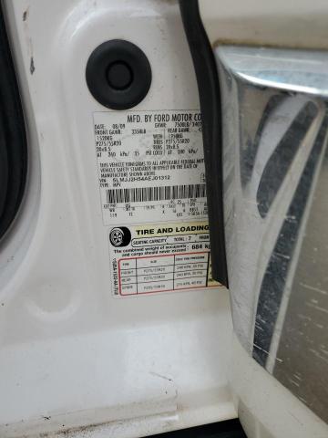 5LMJJ2H54AEJ01312 - 2010 LINCOLN NAVIGATOR 白色 照片 13