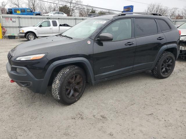 1C4PJMBS7GW215464 - 2016 JEEP CHEROKEE TRAILHAWK BLACK photo 1