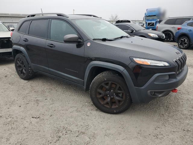 1C4PJMBS7GW215464 - 2016 JEEP CHEROKEE TRAILHAWK BLACK photo 4
