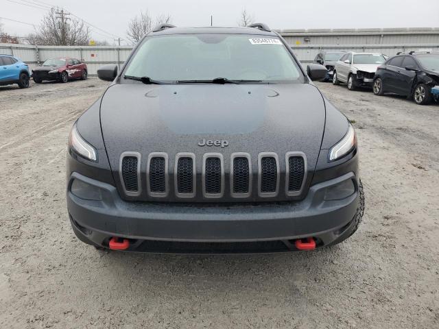 1C4PJMBS7GW215464 - 2016 JEEP CHEROKEE TRAILHAWK BLACK photo 5
