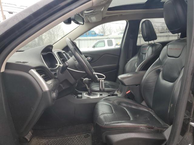 1C4PJMBS7GW215464 - 2016 JEEP CHEROKEE TRAILHAWK BLACK photo 7