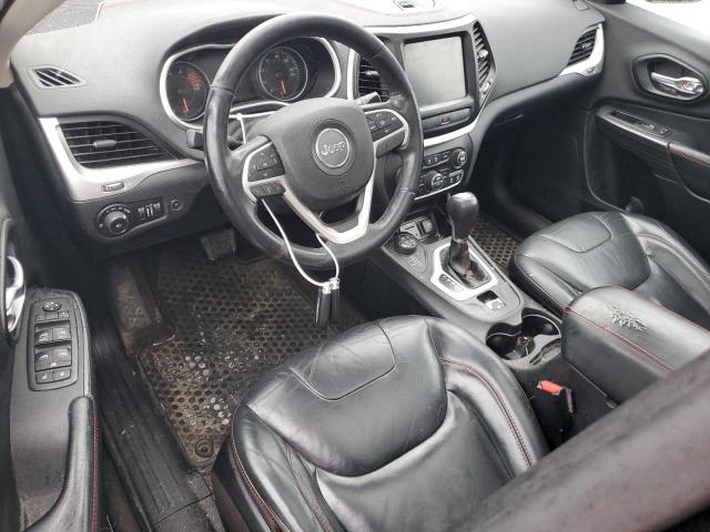 1C4PJMBS7GW215464 - 2016 JEEP CHEROKEE TRAILHAWK BLACK photo 8