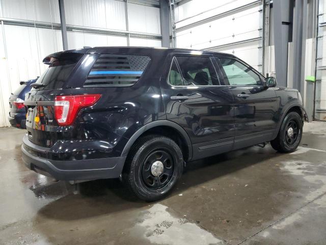 1FM5K8AR1KGB44125 - 2019 FORD EXPLORER POLICE INTERCEPTOR 黑色 照片 3