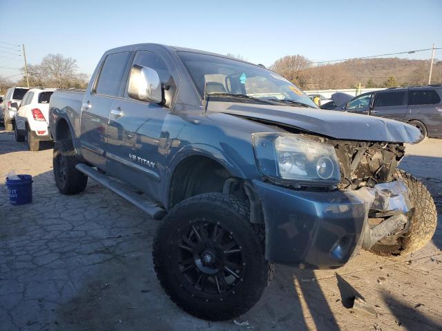 1N6BA0EDXCN308363 - 2012 NISSAN TITAN S 蓝色 照片 4