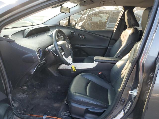JTDKARFUXG3013075 - 2016 TOYOTA PRIUS GRAY photo 7