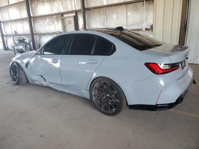 WBS33AY09MFL12408 - 2021 BMW M3 COMPETITION ნაცრისფერი ფოტო 2
