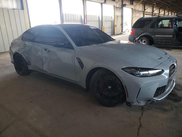 WBS33AY09MFL12408 - 2021 BMW M3 COMPETITION ნაცრისფერი ფოტო 4