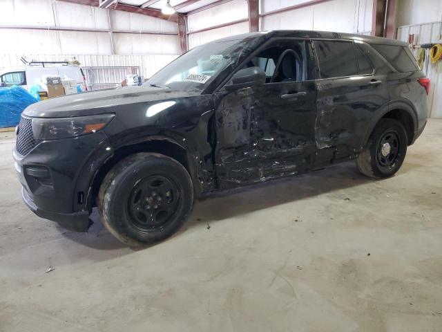 1FM5K8AB9NGC23405 - 2022 FORD EXPLORER POLICE INTERCEPTOR 黑色 照片 1