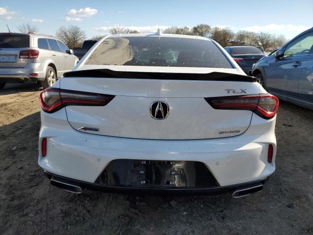 19UUB6F52MA008104 - 2021 ACURA TLX TECH A WHITE photo 6