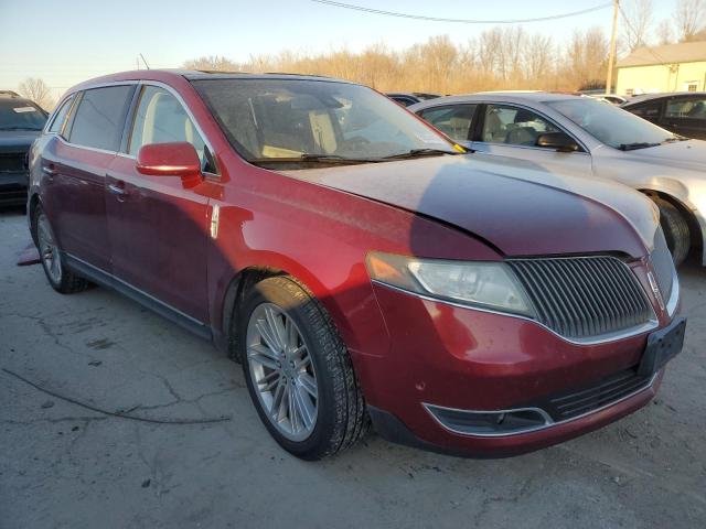 2LMHJ5AT4DBL56803 - 2013 LINCOLN MKT BURGUNDY photo 4