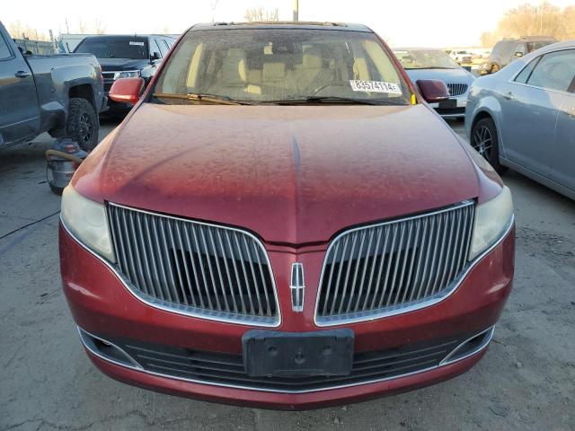 2LMHJ5AT4DBL56803 - 2013 LINCOLN MKT BURGUNDY photo 5
