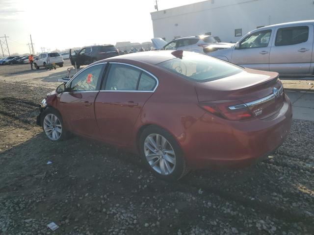 2G4GV5EK8F9171550 - 2015 BUICK REGAL RED photo 2