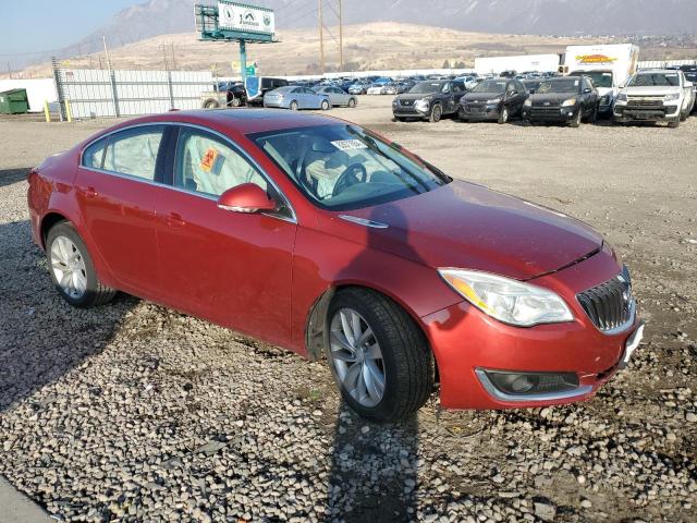 2G4GV5EK8F9171550 - 2015 BUICK REGAL RED photo 4