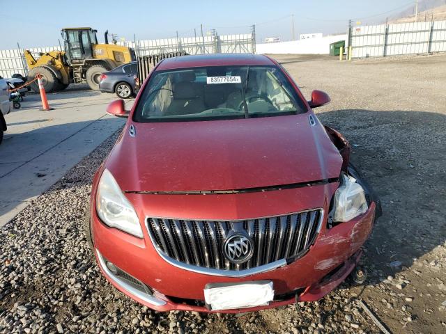 2G4GV5EK8F9171550 - 2015 BUICK REGAL RED photo 5