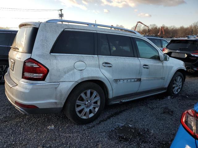 4JGBF7BE1BA645855 - 2011 MERCEDES-BENZ GL 450 4MATIC WHITE photo 3