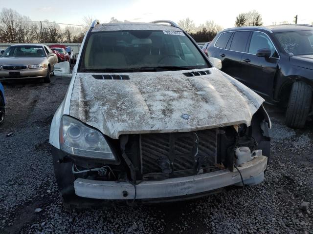 4JGBF7BE1BA645855 - 2011 MERCEDES-BENZ GL 450 4MATIC WHITE photo 5