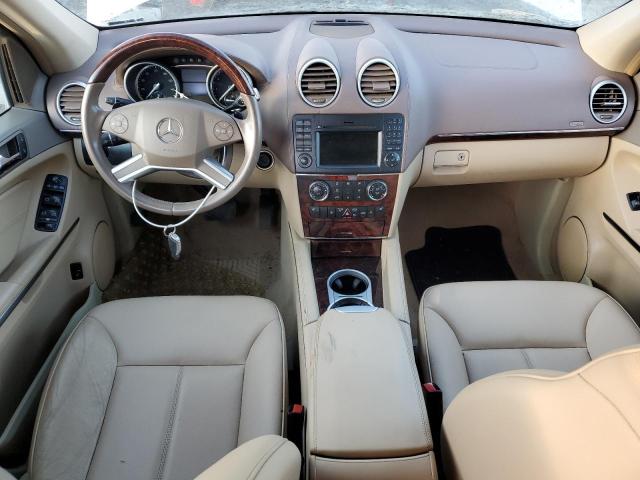 4JGBF7BE1BA645855 - 2011 MERCEDES-BENZ GL 450 4MATIC WHITE photo 8