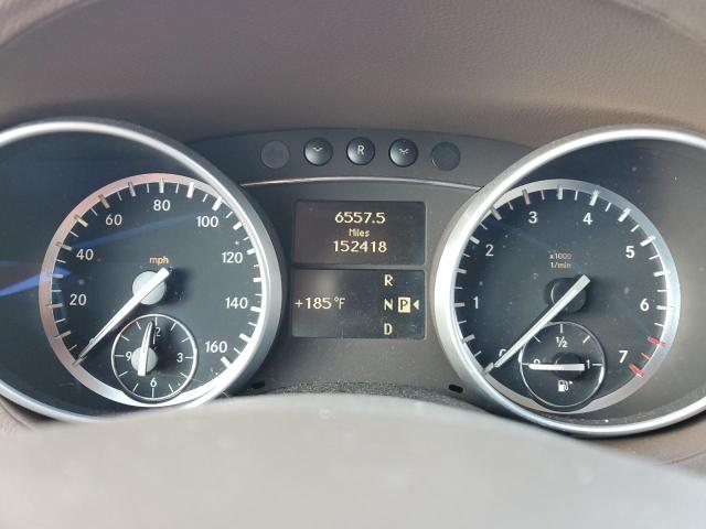 4JGBF7BE1BA645855 - 2011 MERCEDES-BENZ GL 450 4MATIC WHITE photo 9