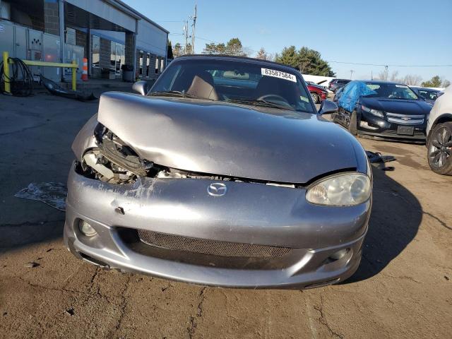 JM1NB353920224861 - 2002 MAZDA MX-5 MIATA BASE SILVER photo 5
