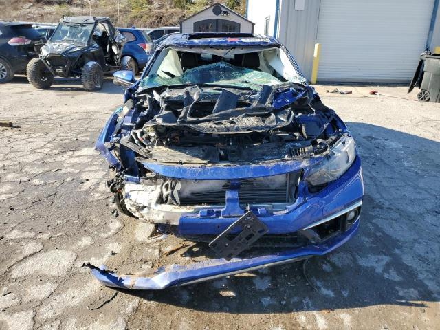 19XFC1F7XKE010329 - 2019 HONDA CIVIC EXL ლურჯი ფოტო 5