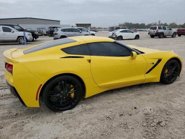 1G1YA2D7XK5122382 - 2019 CHEVROLET CORVETTE STINGRAY 1LT YELLOW photo 3