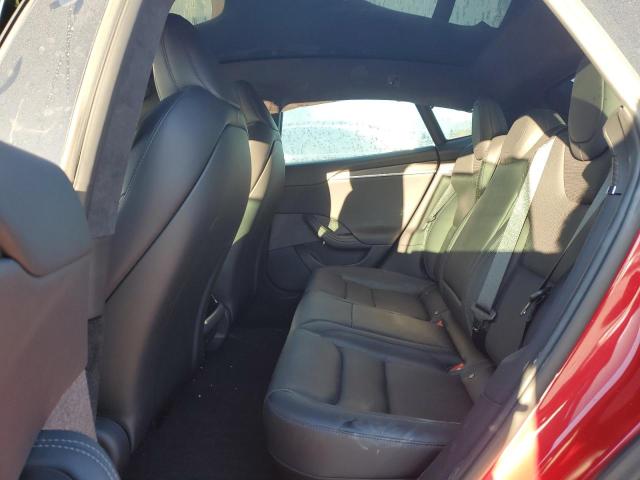 5YJSA1E51MF435472 - 2021 TESLA MODEL S RED photo 10