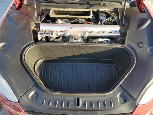 5YJSA1E51MF435472 - 2021 TESLA MODEL S RED photo 11