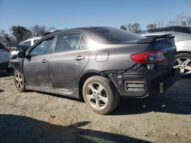 5YFBU4EEXCP019559 - 2012 TOYOTA COROLLA BASE رمادي صورة 2