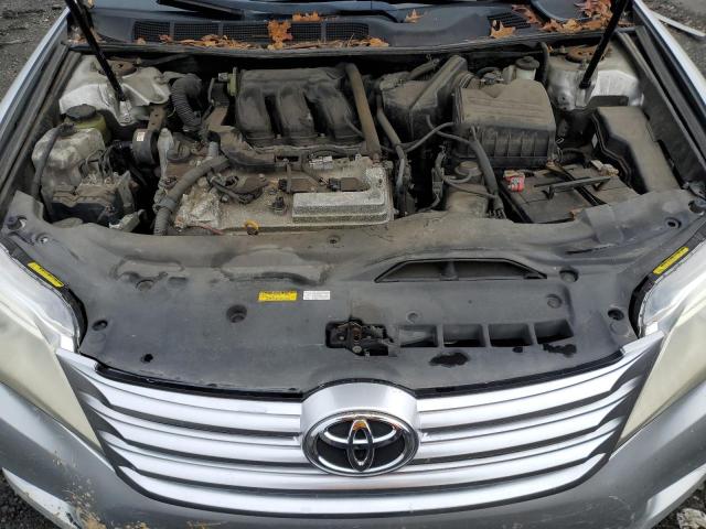 4T1BK3DB7BU432950 - 2011 TOYOTA AVALON BASE SILVER photo 11