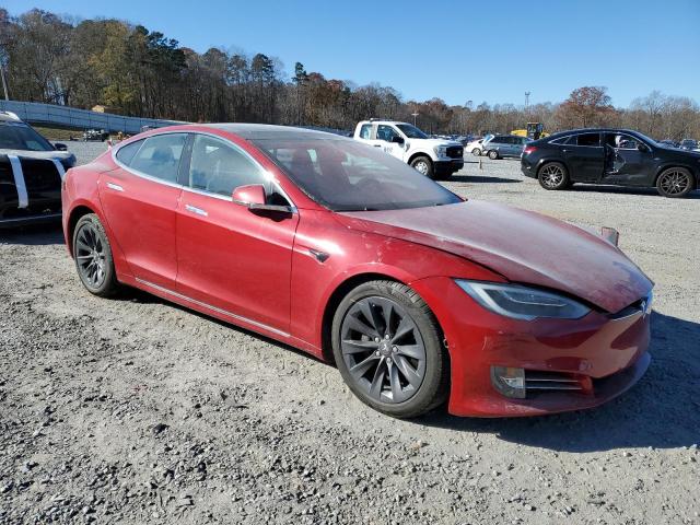 5YJSA1E27JF259609 - 2018 TESLA MODEL S RED photo 4
