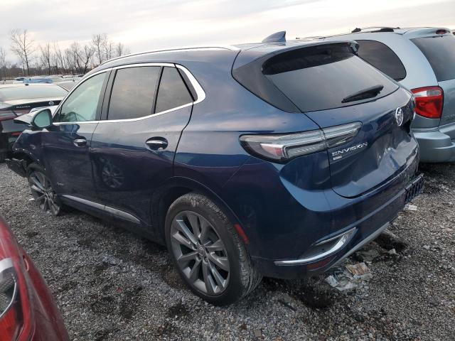LRBFZSR44PD177380 - 2023 BUICK ENVISION AVENIR BLUE photo 2