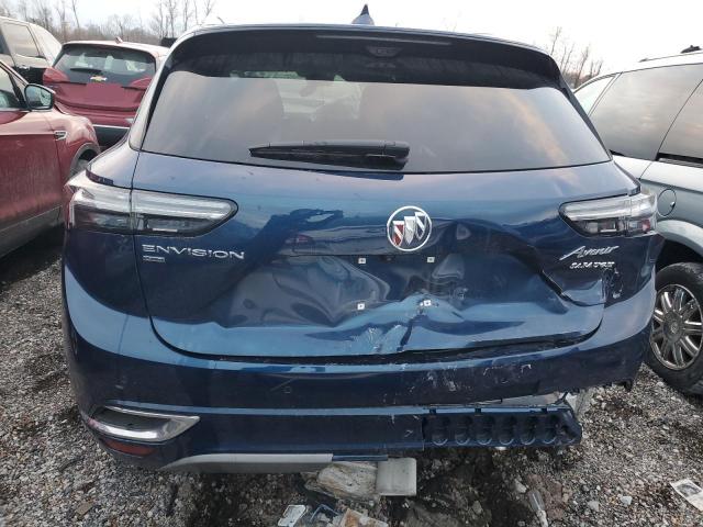 LRBFZSR44PD177380 - 2023 BUICK ENVISION AVENIR BLUE photo 6
