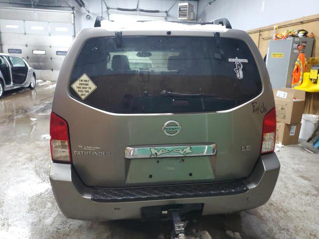 5N1AR18W65C738833 - 2005 NISSAN PATHFINDER LE თაფლისფერი ფოტო 6