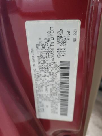 5TBRN34132S328311 - 2002 TOYOTA TUNDRA ACCESS CAB SR5 RED photo 12