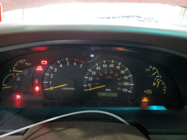 5TBRN34132S328311 - 2002 TOYOTA TUNDRA ACCESS CAB SR5 RED photo 9