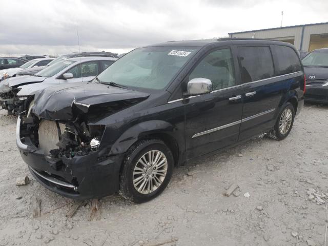2C4RC1CG5DR572495 - 2013 CHRYSLER TOWN & COU TOURING L BLACK photo 1