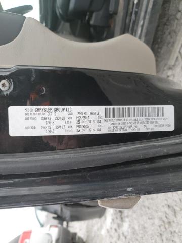 2C4RC1CG5DR572495 - 2013 CHRYSLER TOWN & COU TOURING L BLACK photo 13