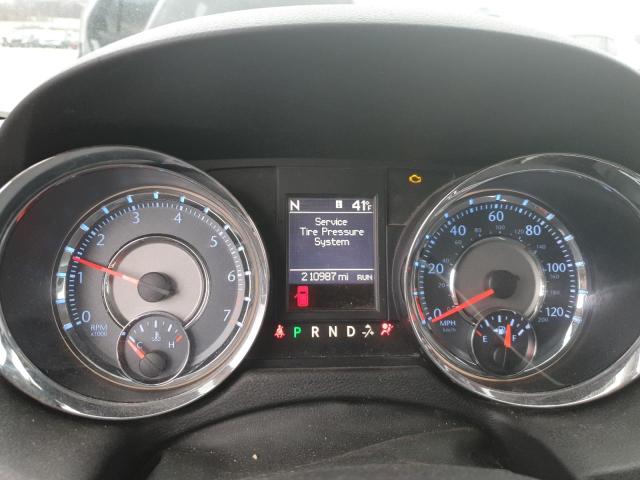 2C4RC1CG5DR572495 - 2013 CHRYSLER TOWN & COU TOURING L BLACK photo 9