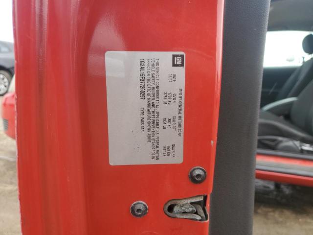 1G2AL15F377260297 - 2007 PONTIAC G5 Kırmızı fotoğraf 12