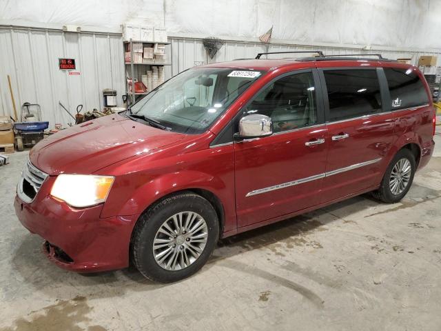 2C4RC1CG6DR781518 - 2013 CHRYSLER TOWN & COU TOURING L RED photo 1