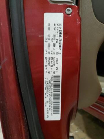 2C4RC1CG6DR781518 - 2013 CHRYSLER TOWN & COU TOURING L RED photo 13