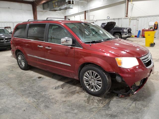 2C4RC1CG6DR781518 - 2013 CHRYSLER TOWN & COU TOURING L RED photo 4