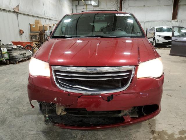 2C4RC1CG6DR781518 - 2013 CHRYSLER TOWN & COU TOURING L RED photo 5